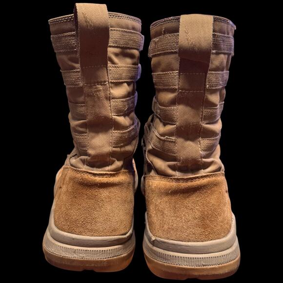 NIKE SFB Gen 2 8" Mens 15 Tactical Boots Coyote Tan Military Combat Suede READ - Picture 8 of 14